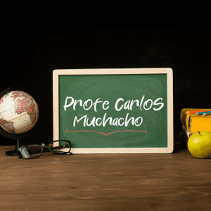 Identidade Visual Profe Carlos Muchacho